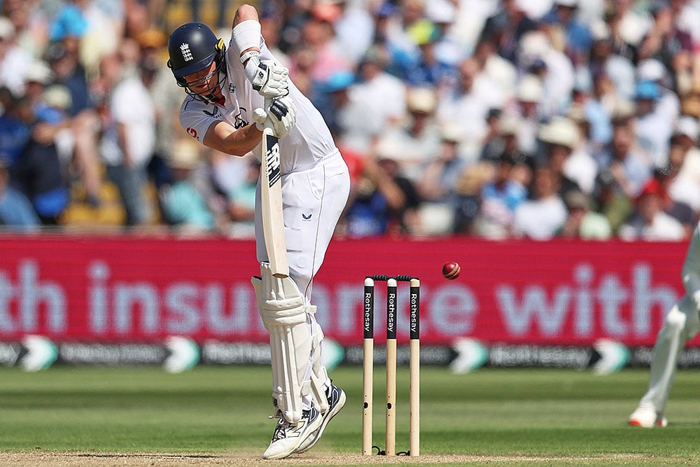 Indias tour of England IND vs ENG 2nd Test Match Day 3 from Edgbaston Test: Jamie Smith 