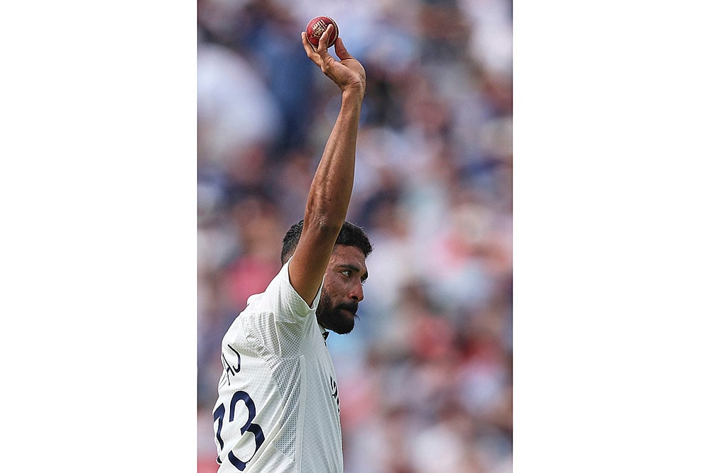 Indias tour of England IND vs ENG 2nd Test Match Day 3 from Edgbaston Test: Mohammed Siraj