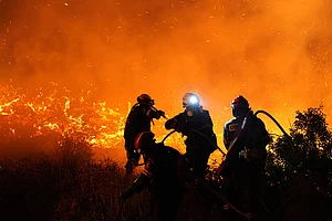 File Photo : Representative Image | Wilfire in Southern France