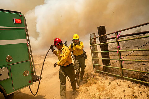 Madre Fire in San Luis Obispo County