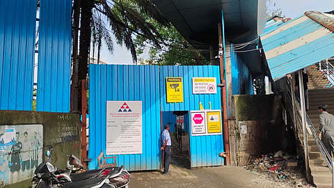 The proposed site in Mahim were relocation of Dharavi residents will happen.