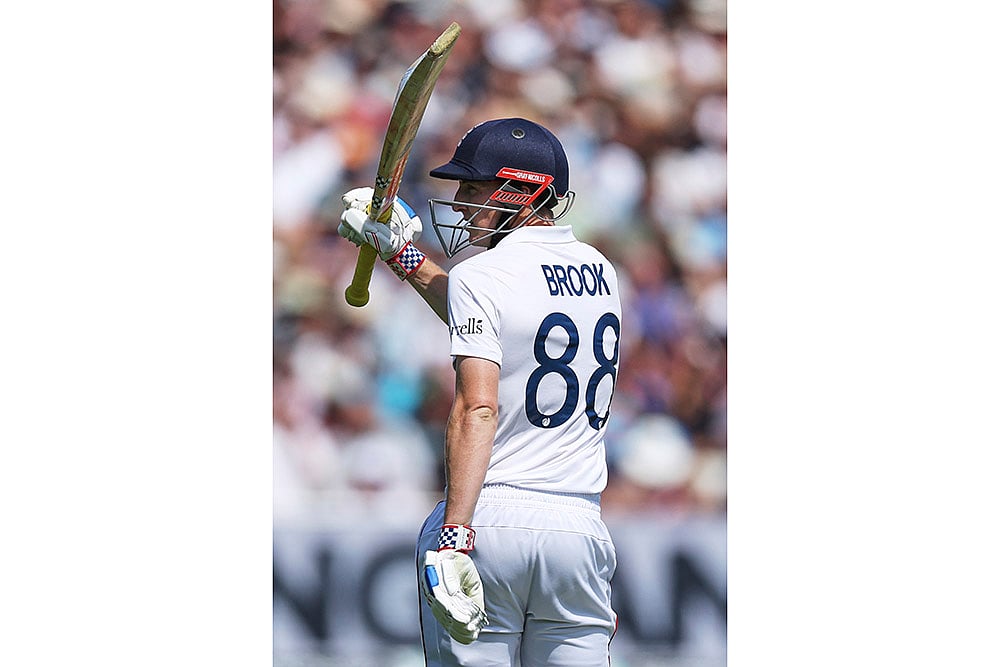Indias tour of England IND vs ENG 2nd Test Match Day 3 from Edgbaston Test: Harry Brook