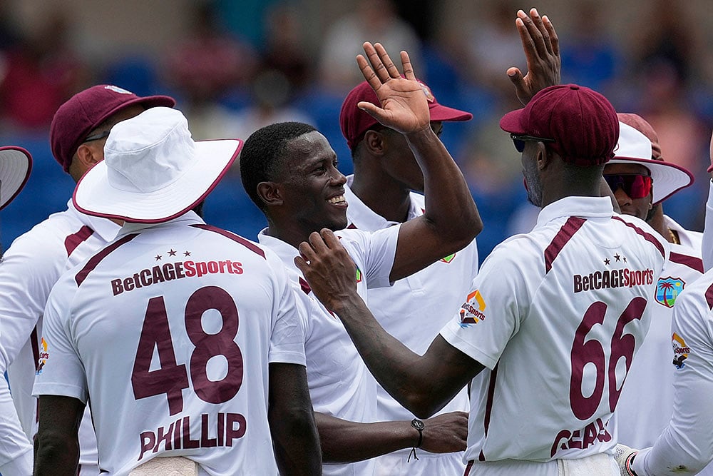 Australias tour of West Indies: WI vs AUS 2nd Test Cricket match Day 1 photos_Shamar Joseph