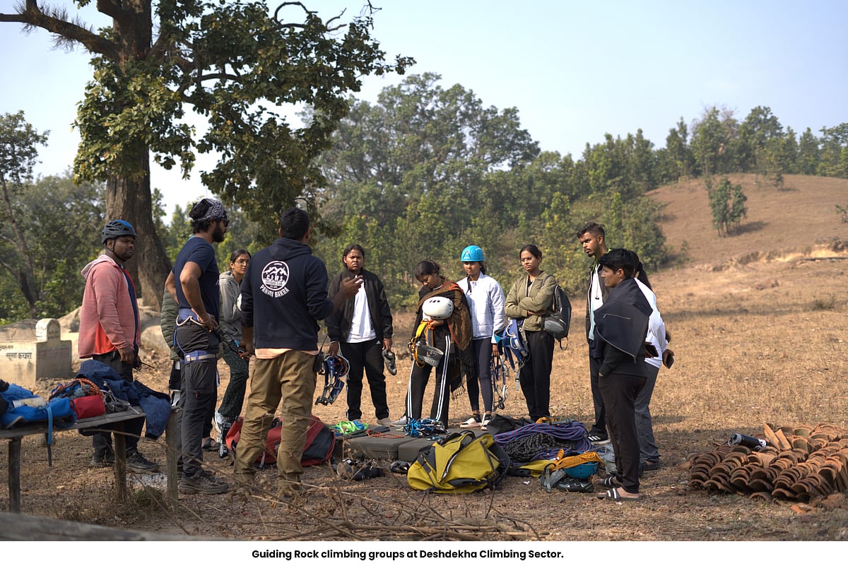 Rock Climbing Team at Deshdekha