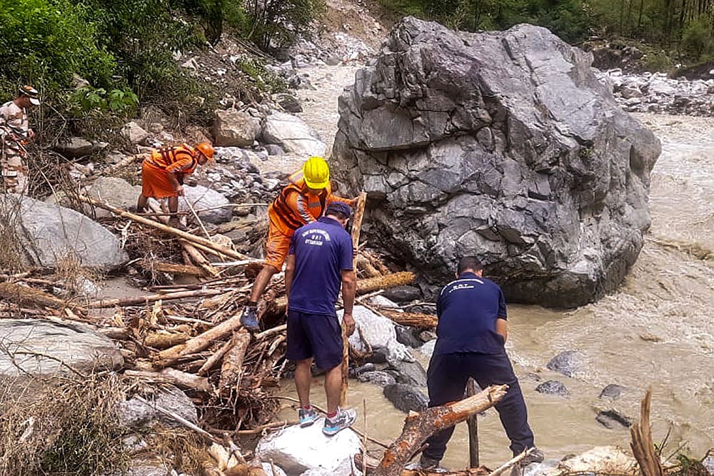Weather: Rescue op after natural disasters in Uttarkashi