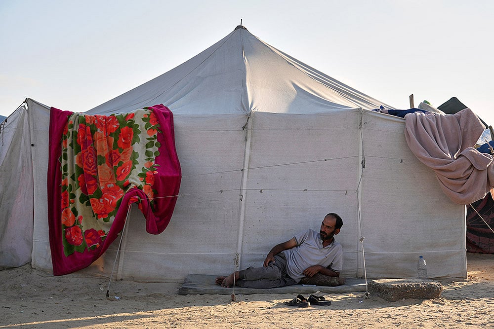 Mideast Wars Gaza Heat Wave; Gaza climate crisis