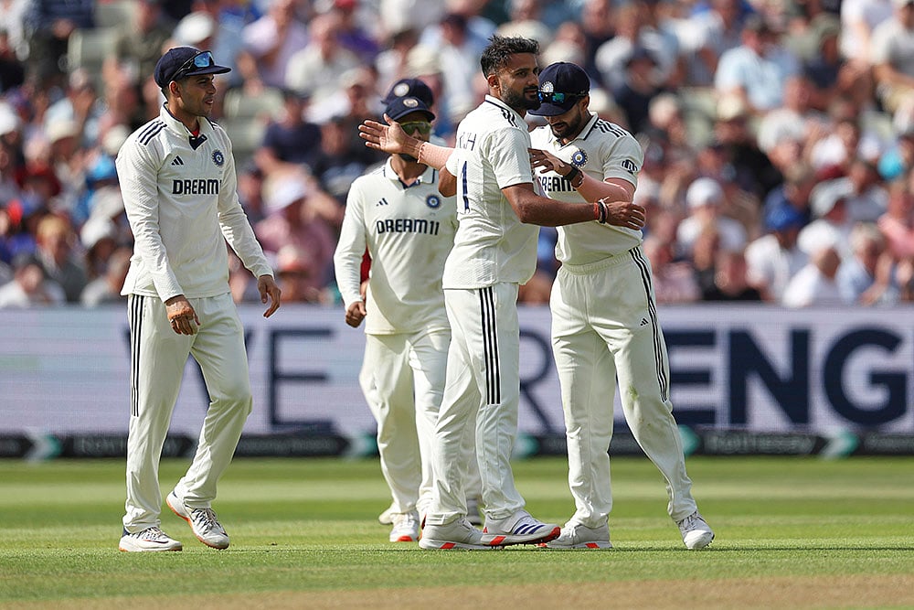 Indias tour of England IND vs ENG 2nd Test Match Day 3 from Edgbaston Test: Akash Deep