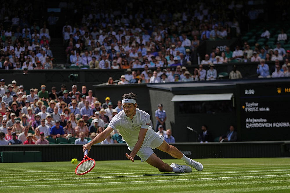 Wimbledon Championships: Taylor Fritz vs Alejandro Davidovich Fokina