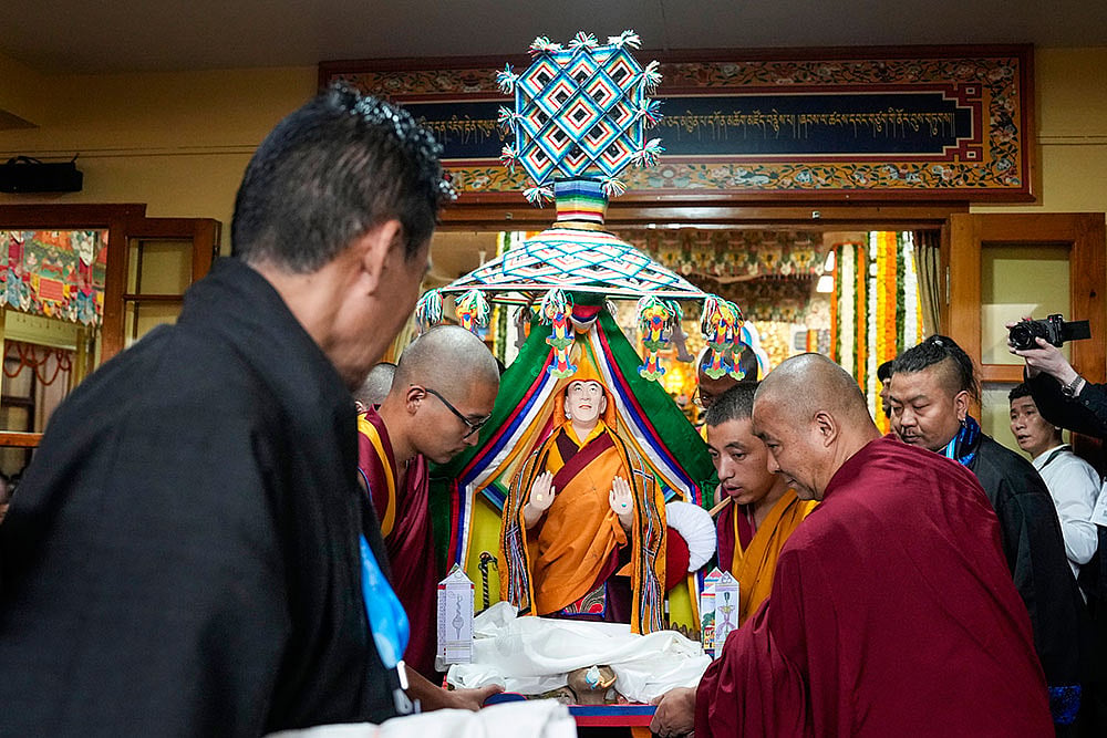 Eve of Dalai Lamas 90th birthday in McLeodganj
