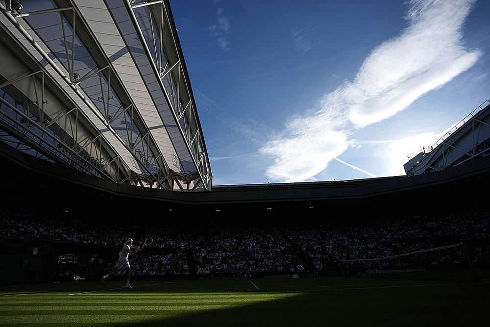 Britain Wimbledon Tennis: Jan-Lennard Struff vs Carlos Alcaraz