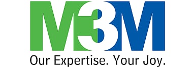 M3M Logo and tagline