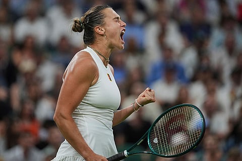 Britain Wimbledon Tennis: Aryna Sabalenka vs Emma Raducanu