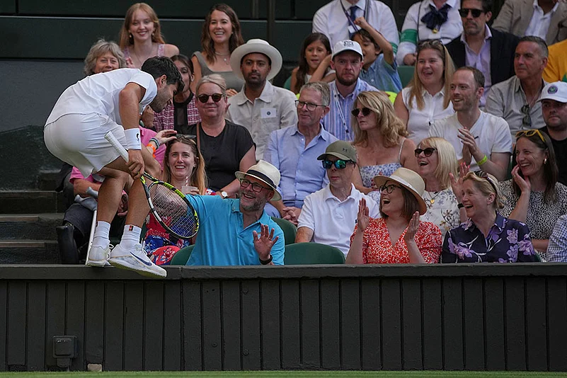 Wimbledon Tennis: Carlos Alcaraz vs Jan-Lennard Struff