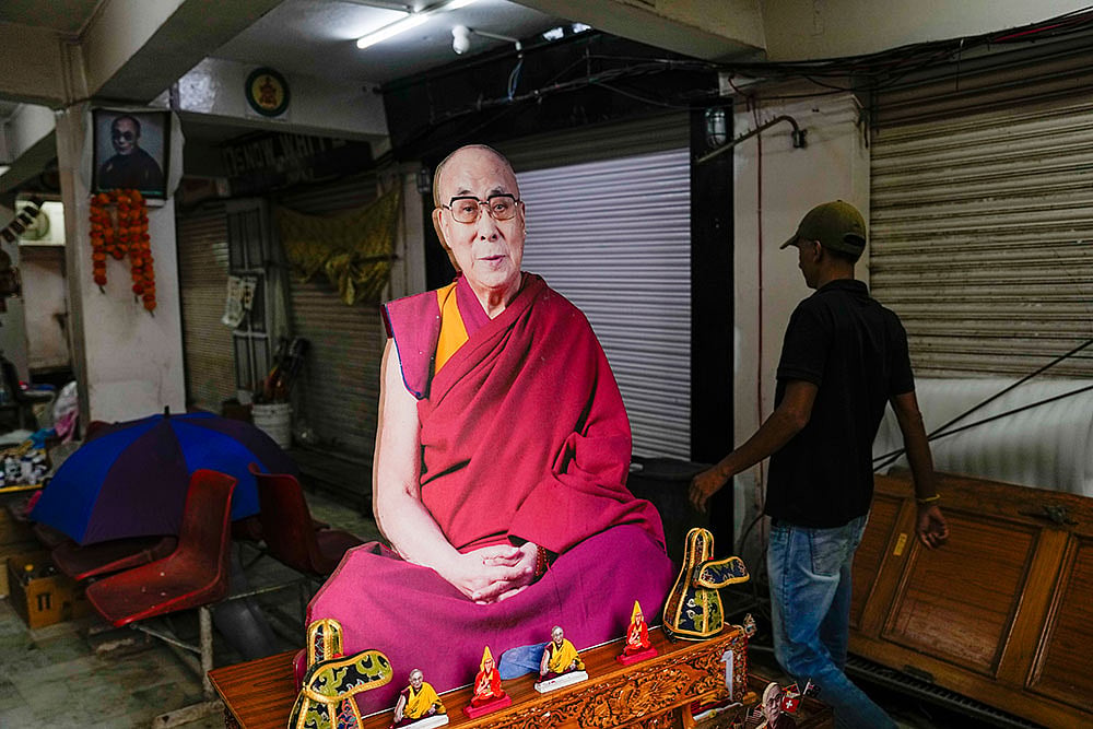 Preps for the Dalai Lamas 90th birthday celebrations
