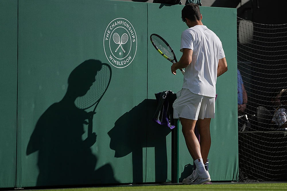 Jan-Lennard Struff vs Carlos Alcaraz Wimbledon Tennis