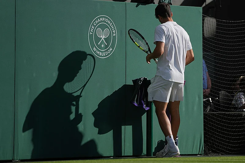 Jan-Lennard Struff vs Carlos Alcaraz Wimbledon Tennis