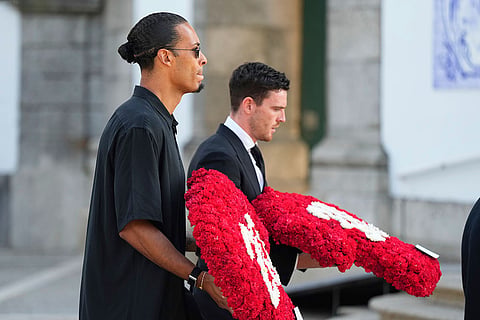 Diogo Jota Funeral Portugal 