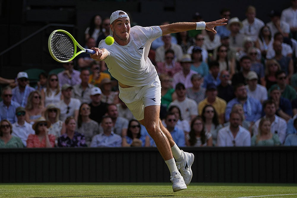 Wimbledon Tennis Championships: Carlos Alcaraz vs Jan-Lennard Struff