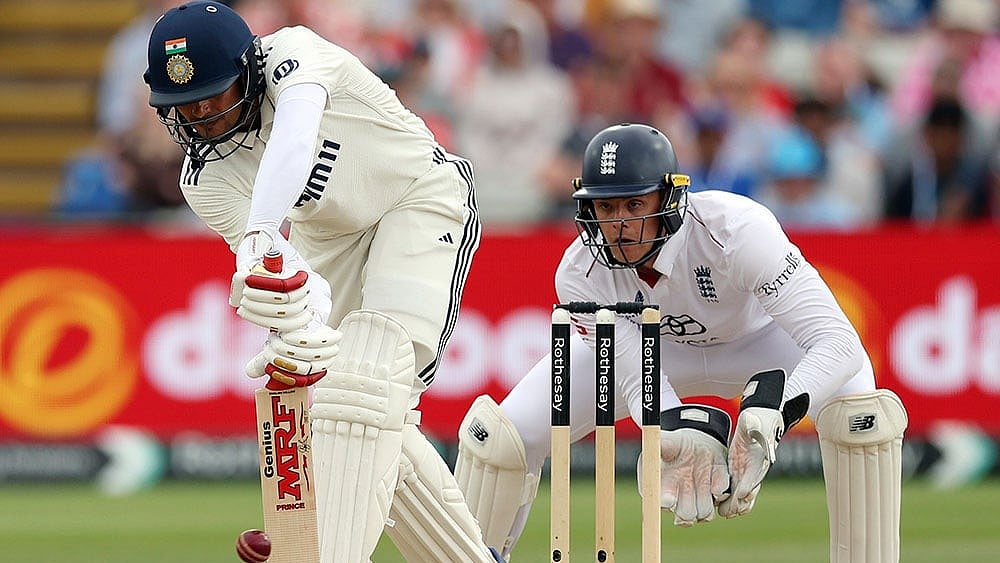 | Photo: AP/Scott Heppell : England vs India 2025 2nd Test Day 4