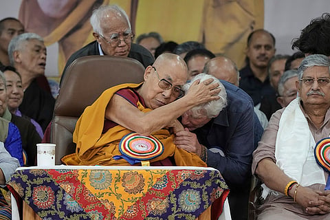 Dalai Lama with Actor Richard Gere 
