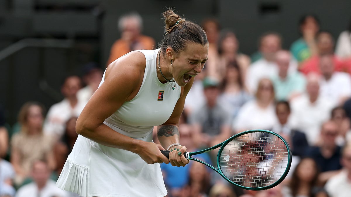 Aryna Sabalenka at Wimbledon