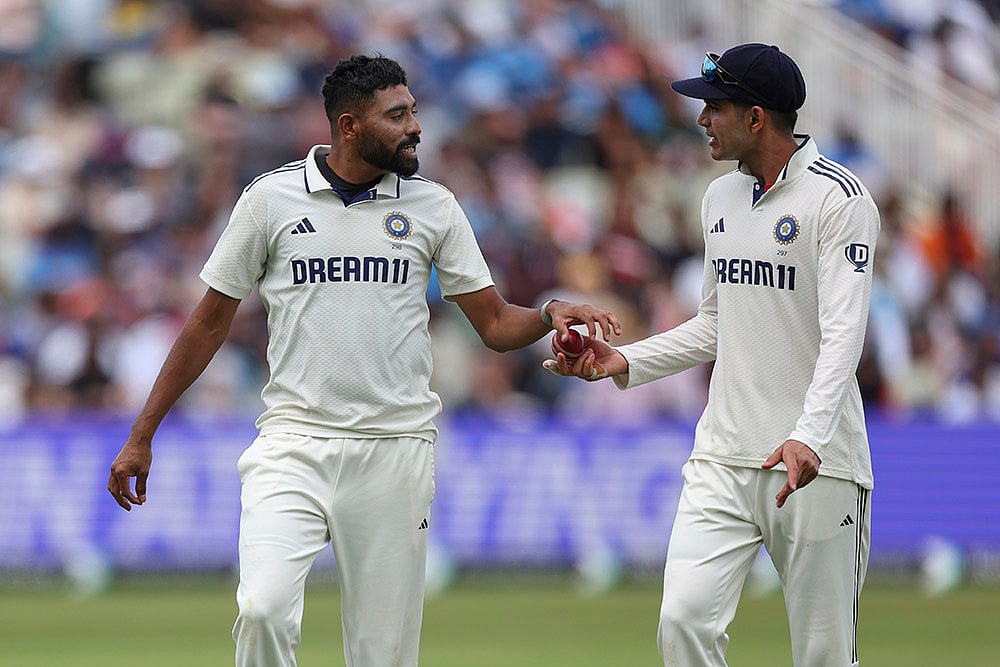 Indias Tour of England, IND vs ENG 2nd test Day 5 in Birmingham_Mohammed Siraj 