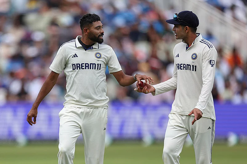 Indias Tour of England, IND vs ENG 2nd test Day 5 in Birmingham_Mohammed Siraj