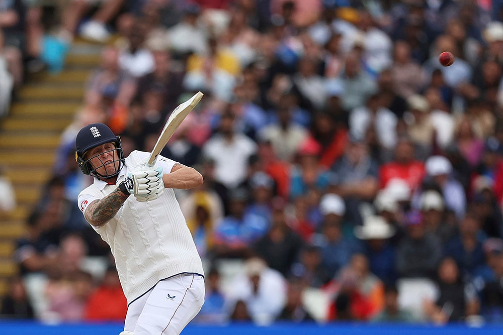 Indias Tour of England, IND vs ENG 2nd test Day 5 in Birmingham_ Brydon Carse 
