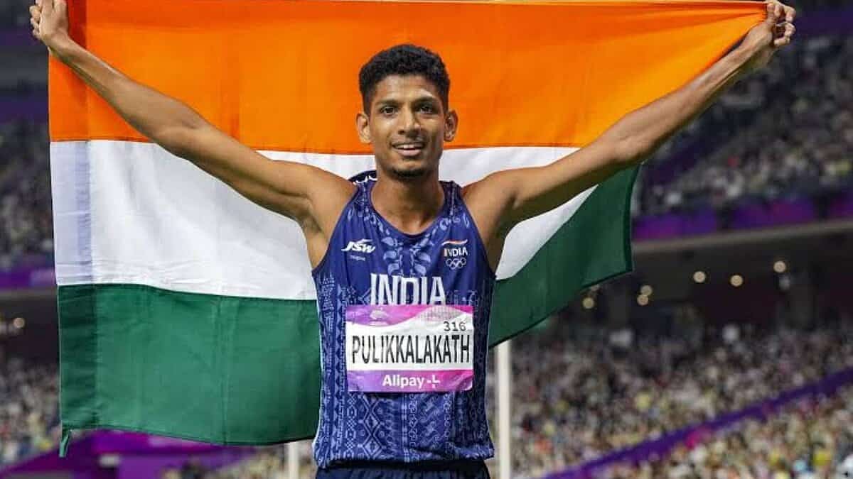 Photo: X | Sports Arena : Indian sprinter Mohammed Afsal in Poland.