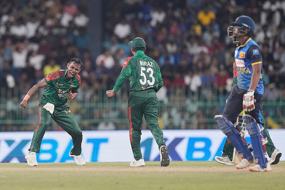 Sri Lanka Vs Bangladesh 2nd ODI cricket match in Colombo_Tanvir Islam