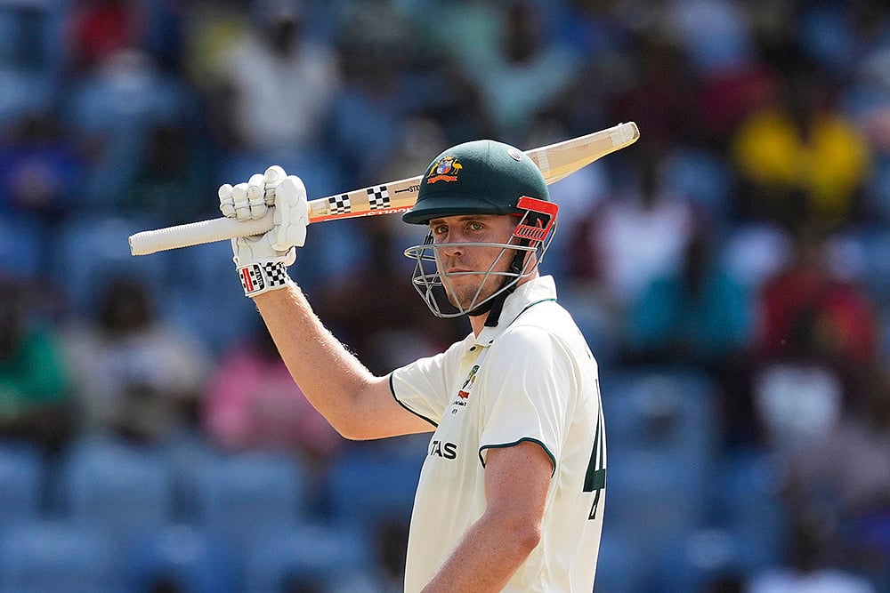 Australia tour of West Indies; WI vs AUS 2nd test day 3 in Colombo_Cameron Green