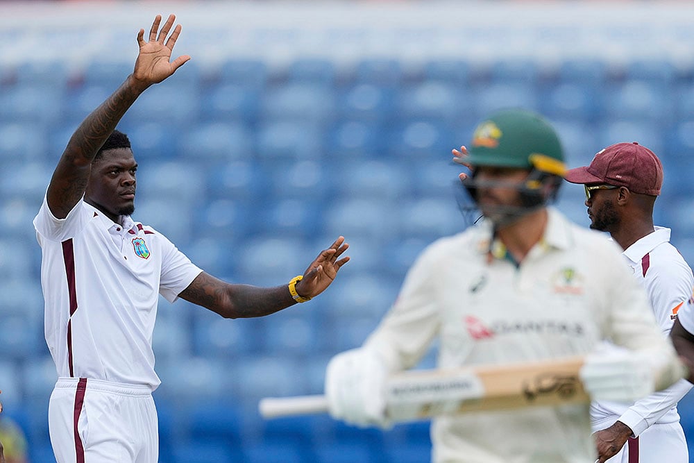 Australia tour of West Indies; WI vs AUS 2nd test day 3 in Colombo_Alzarri Joseph