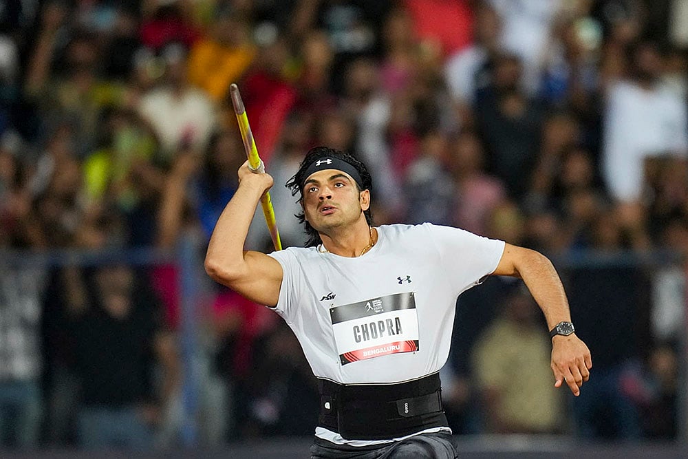 Bengaluru Javelin Throw India’s First World Athletics Gold Meet_Neeraj Chopra 