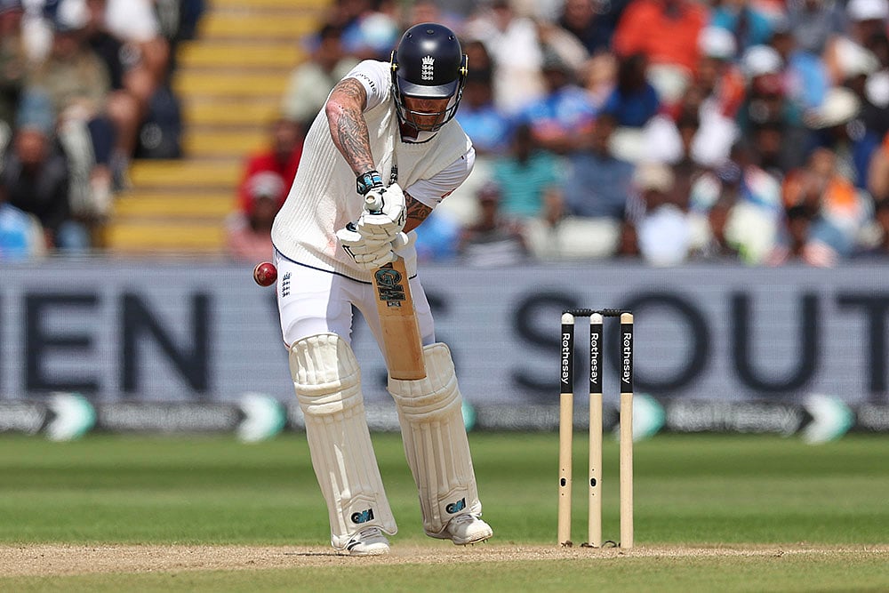Indias Tour of England, IND vs ENG 2nd test Day 5 in Birmingham_Ben Stokes 