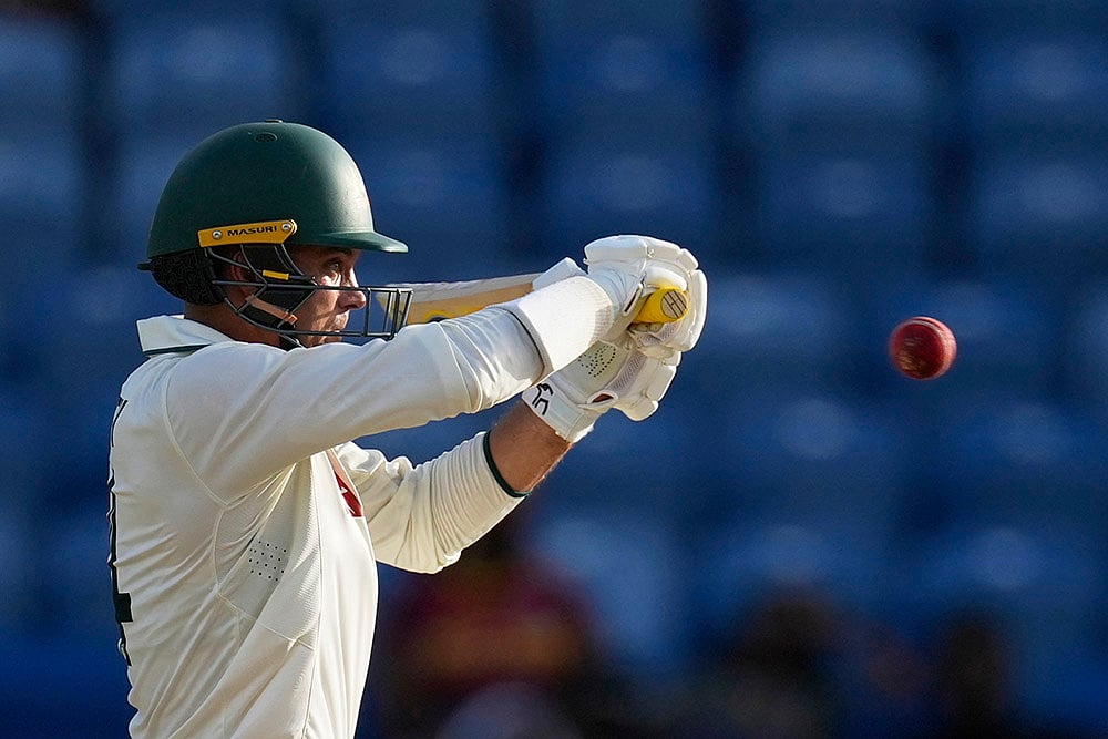 Australia tour of West Indies; WI vs AUS 2nd test day 3 in Colombo_ Alex Carey