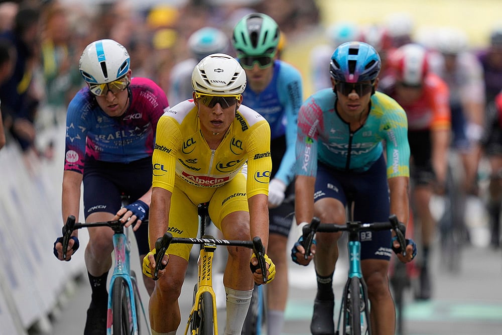 Second stage of the Tour de France cycling race 2025: Belgiums Jasper Philipsen