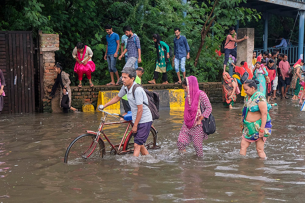 Weather: Rain in Gurugram
