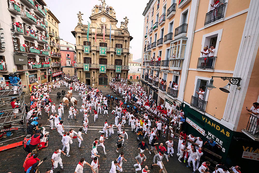 Spain Running Of The Bulls; San Fermín Festival 2025 photos_3