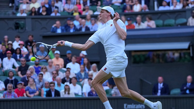 Italys Jannik Sinner Wimbledon AP 