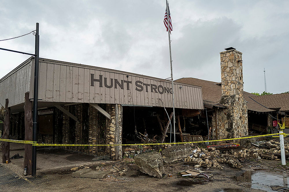 Texas Floods Extreme Weather_The Hunt Store in Hunt