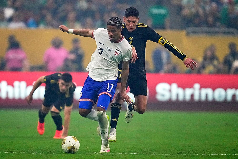 CONCACAF Gold Cup Final 2025 United States vs Mexico Soccer match  in Houston: Malik Tillman