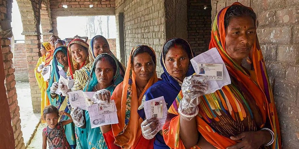 PTI : Voting in Bihar