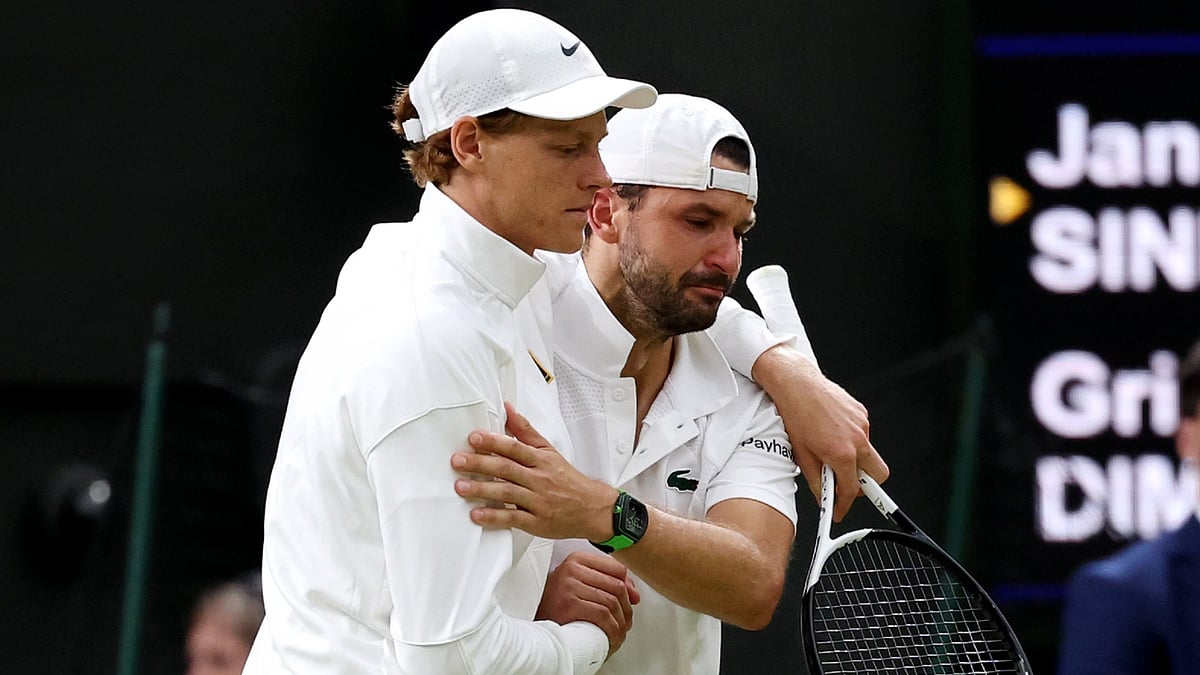 Jannik Sinner is through to the last eight at Wimbledon