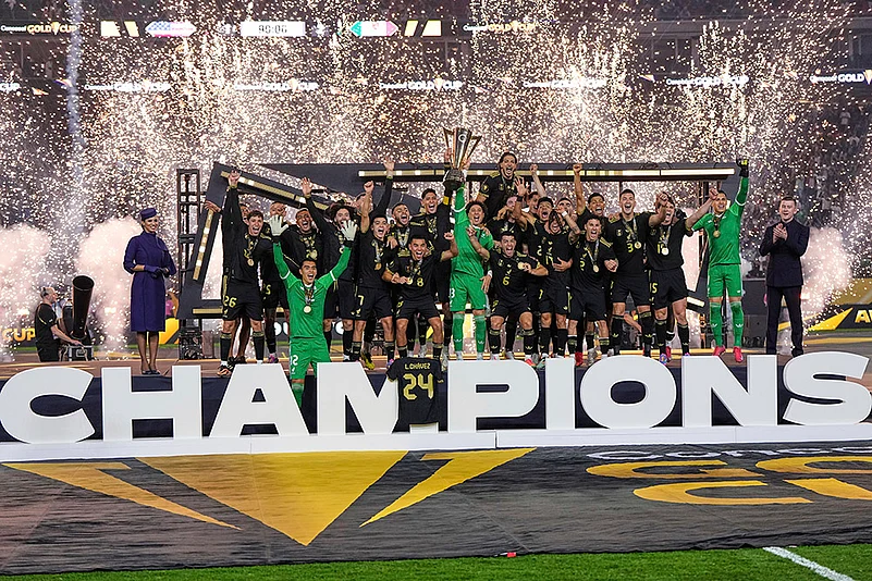 CONCACAF Gold Cup Final 2025 United States vs Mexico Soccer match in Houston