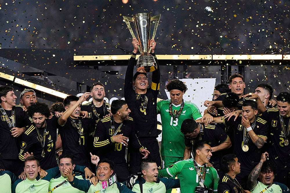 CONCACAF Gold Cup Final 2025 United States vs Mexico Soccer match  in Houston: 