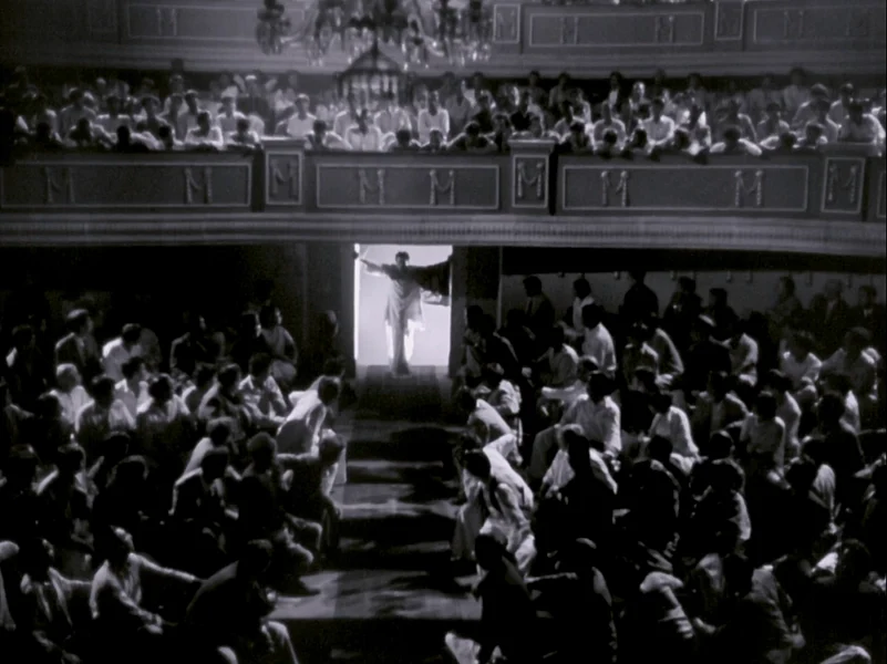 Guru Dutts iconic crucified Christ-pose in Pyaasa climax