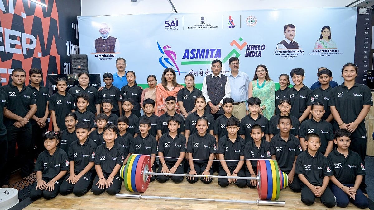 SAI : Union sports minister Mansukh Mandaviya launches 2025 Asmita League.