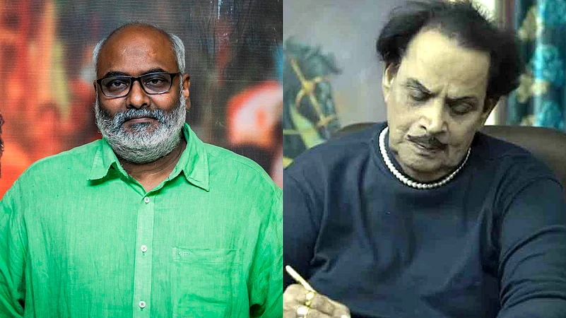 MM Keeravaanis father death