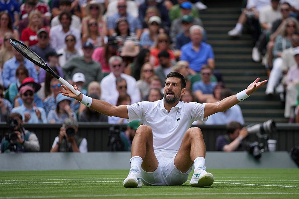 Serbias Novak Djokovic