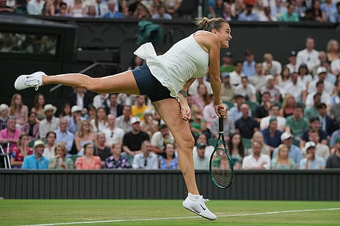 Wimbledon Tennis Aryna Sabalenka